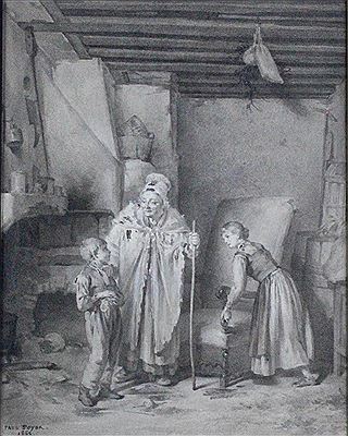 Grandmother and Children
