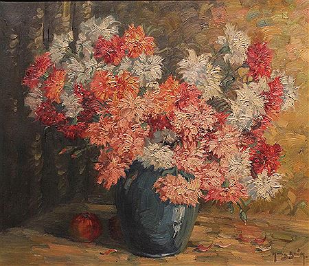 STILL LIFE WITH CHRYSANTHEMUMS