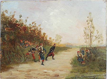 FRENCH TROOPS FROM THE FRANCO PRUSSIAN WAR