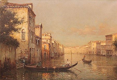 VENETIAN CANAL SCENE