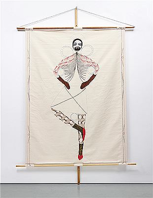 Study for a Mould in the Form of a Processional Banner, 2001