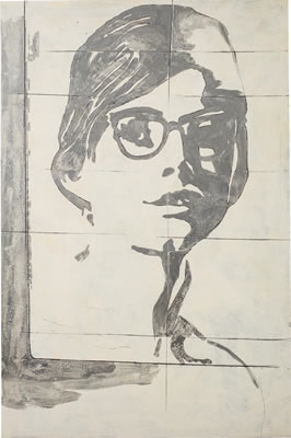 Gli Occhiali (The Glasses) by Giosetta Fioroni - Auction record, sale price, and art valuation. Compare with similar artists and explore comparable artworks.