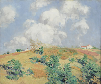 View from the Artist's Studio by Caleb Arnold Slade - Auction record, sale price, and art valuation. Compare with similar artists and explore comparable artworks.