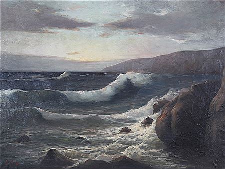 Wave by Lambros Grivas - Auction record, sale price, and art valuation. Compare with similar artists and explore comparable artworks.