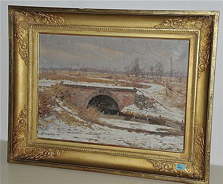 Winterliche Landschaft, 1896