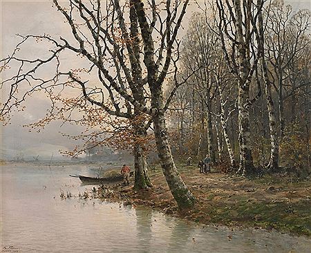 Landschaft bei Anvers. 1889. by Richard Henri Fehdmer - Auction record, sale price, and art valuation. Compare with similar artists and explore comparable artworks.