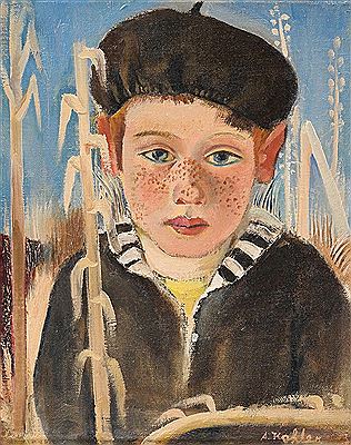"Knabe im Schilf", 1925