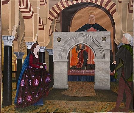 "1492: Confession in the Mosque in Cordoba."