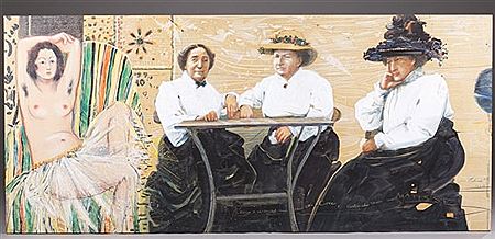 "Homage to Cone Sisters, and Mattisse, (and Gertrude too)."