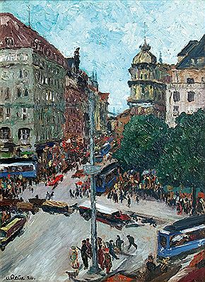 'Stachus in Munich', 1926