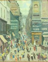 "Place Saint Médard, rue Mouffetard, 1933"