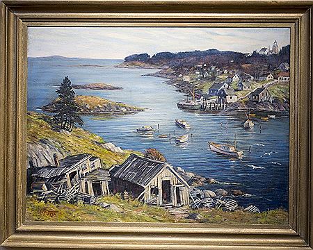 Monhegan, Hermit Place, Manana