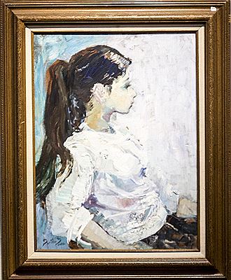Portrait of a Girl by Martha Elizabeth Moore - Auction record, sale price, and art valuation. Compare with similar artists and explore comparable artworks.
