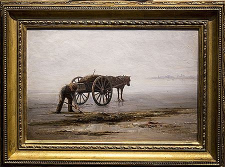 Gathering Seaweed, Lynn Beach (1901)