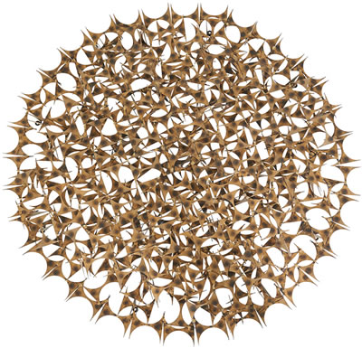 Large Esperanto wall sculpture
