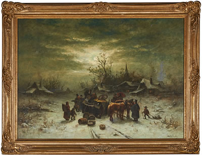 Untitled (winter scene)