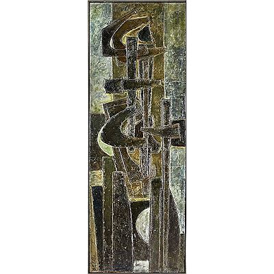 "Totem" by Samuel Marcus Adler - Auction record, sale price, and art valuation. Compare with similar artists and explore comparable artworks.