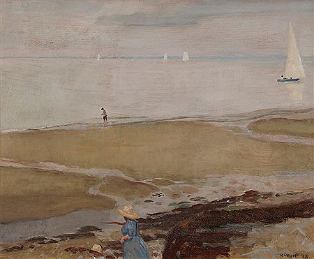 Le bassin d’Arcachon à marée basse