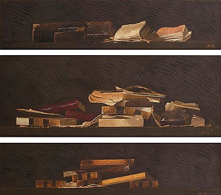 Les Livres (3) by Pierre Skira - Auction record, sale price, and art valuation. Compare with similar artists and explore comparable artworks.