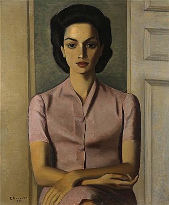 Sample artwork by Ezekiel Baroukh (1909 - 1984), known for painting - View similar artists and auction records