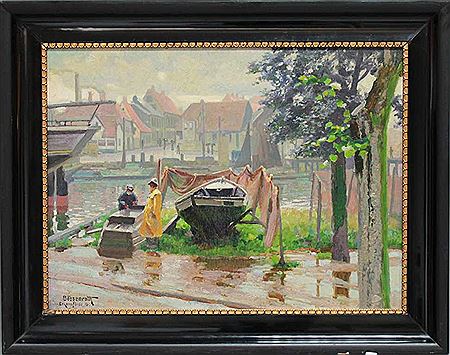 Eckernförde by Carl Bossenroth - Auction record, sale price, and art valuation. Compare with similar artists and explore comparable artworks.
