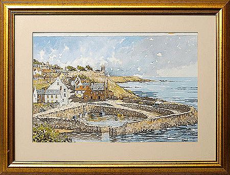 Harbour view with cottages