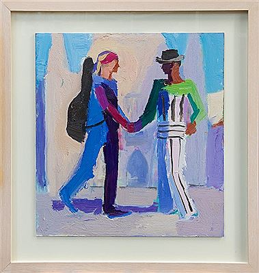 'Busker and Juggler' by Julian Bailey - Auction record, sale price, and art valuation. Compare with similar artists and explore comparable artworks.