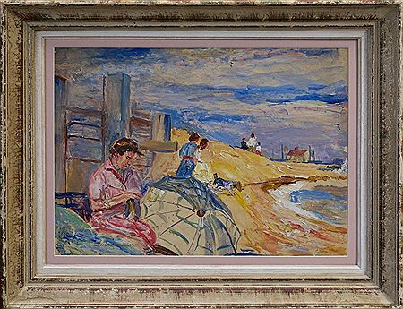 Albion Beach, Walton on the Naze by Jean Dryden Alexander - Auction record, sale price, and art valuation. Compare with similar artists and explore comparable artworks.