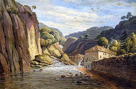 'Aberdulais Mill 1816'