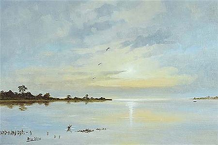 Sample artwork by Brian Hugh Wiles (1923 - 1993), known for painting - View similar artists and auction records