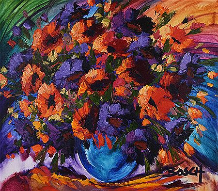 Still Life with Vase of Poppies