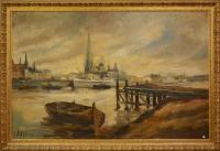 "Marine" by Emile Lammers - Auction record, sale price, and art valuation. Compare with similar artists and explore comparable artworks.
