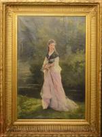 Grand portrait de jeune dame