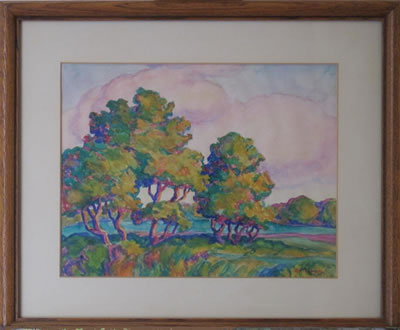Sandzen influenced landscape