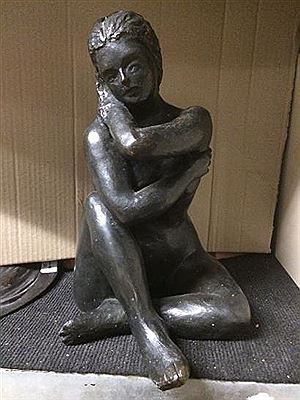 Baigneuse assise by Yvonne Delacou - Auction record, sale price, and art valuation. Compare with similar artists and explore comparable artworks.