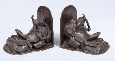 Saddle Bookends