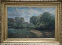 Sample artwork by Jean-Jean Cornu (1819 - 1876), known for figure, landscape painting - View similar artists and auction records