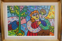Amoureux à l'arbre