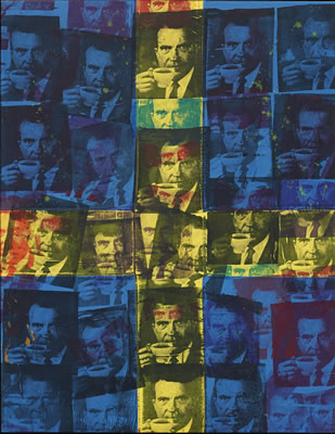 Nixon visions 1971 by Kjartan Slettemark - Auction record, sale price, and art valuation. Compare with similar artists and explore comparable artworks.