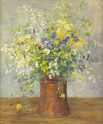 Blomster by Ryno Frieberg - Auction record, sale price, and art valuation. Compare with similar artists and explore comparable artworks.