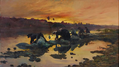 Les Lavandières sur le Rhone by Gustav Adelsward - Auction record, sale price, and art valuation. Compare with similar artists and explore comparable artworks.