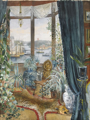 View towards Strandvägen in Stockholm