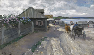 Village on the Riverbank