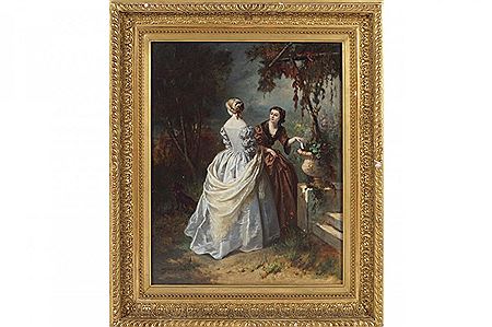 The love letter by Alexandre Couder - Auction record, sale price, and art valuation. Compare with similar artists and explore comparable artworks.