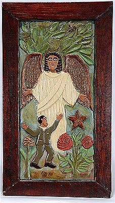 Guardian Angel In The Garden