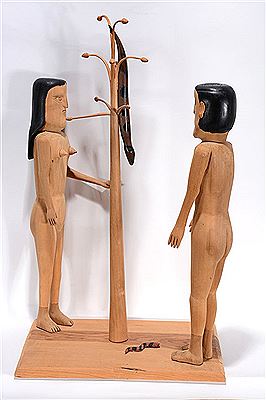Adam & Eve With Serpent