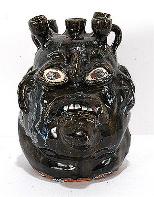 Double Face Candelabra With Hooked Nose