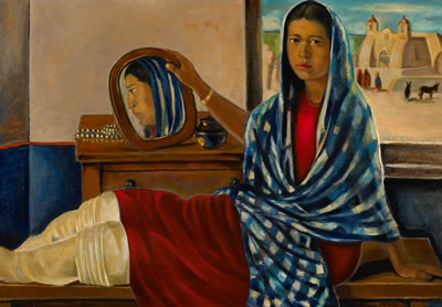 Indian Bride by Joseph Fleck - Auction record, sale price, and art valuation. Compare with similar artists and explore comparable artworks.