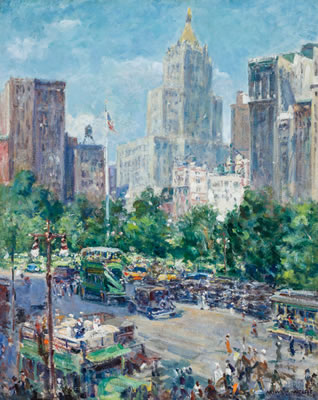 Sample artwork by Arthur Woelfle (1873 - 1936), known for portrait, still life, landscape, mural painting - View similar artists and auction records