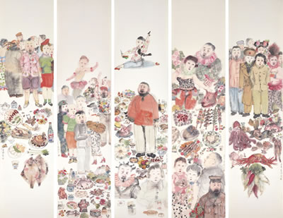 Sample artwork by Jinkun Li (Born 1958), known for painting - View similar artists and auction records